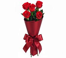 Букет 5 Красных роз Эдлесс Лав в Ростовке