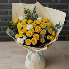 Букет цветов из:  Розы в Ростовке