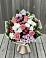 Букет цветов из: Альстромерии, Гвоздики, Розы и Хризантемы в Ростовке