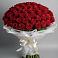 Букет 101 Красная роза Блэк Мэджик в Ростовке