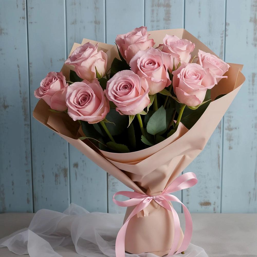 Букет цветов из: Розы в Ростовке