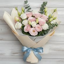 Букет цветов из:  Лизиантусы #REPLACE_PRED# Ростовке