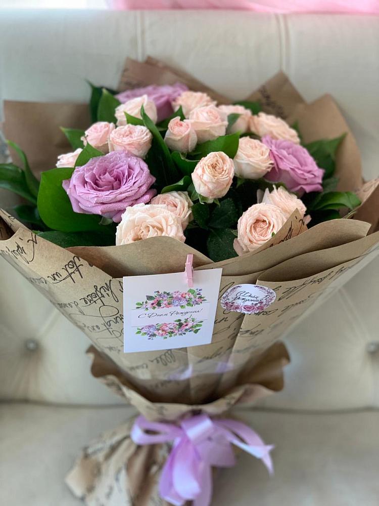 Букет цветов из: Розы в Ростовке