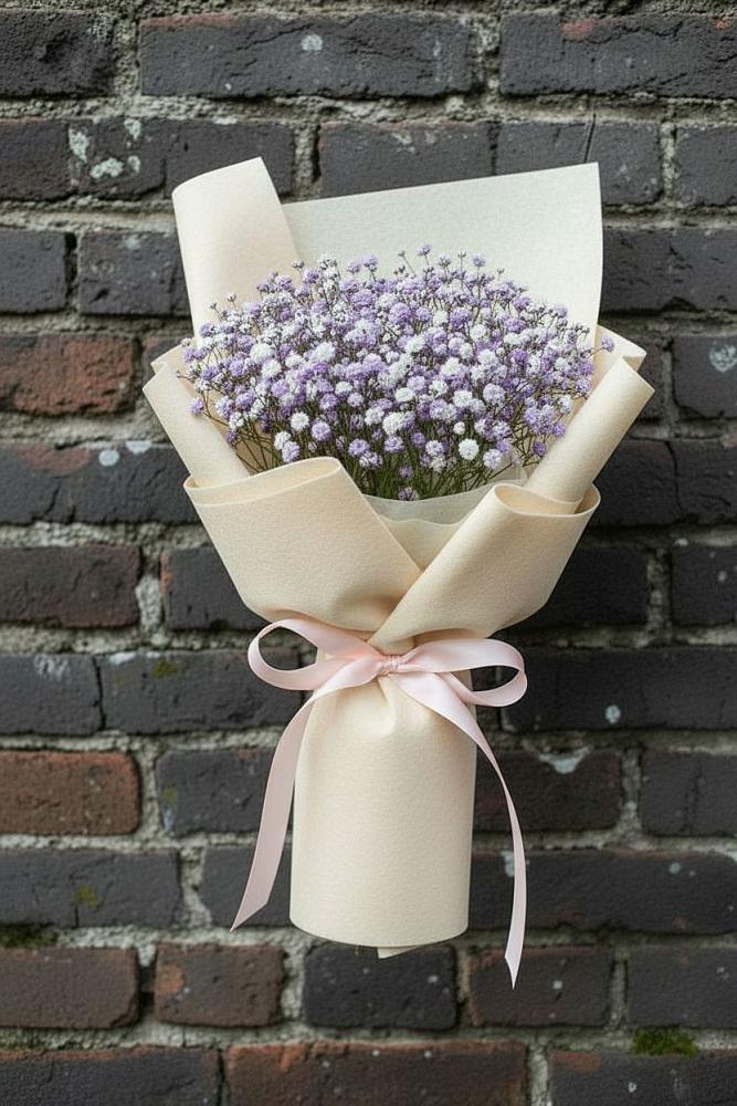 Букет цветов из: Гипсофила в Ростовке