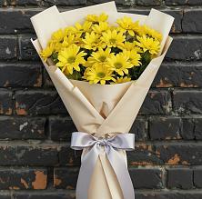 Букет цветов из:  Хризантемы в Ростовке