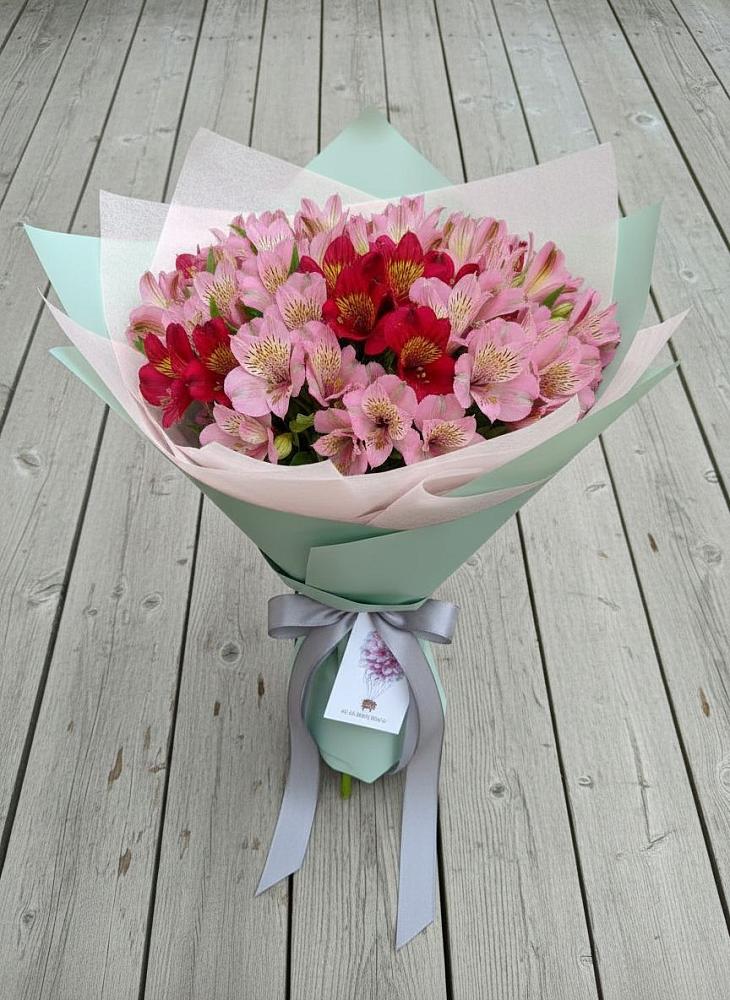 Букет цветов из: Альстромерии в Ростовке