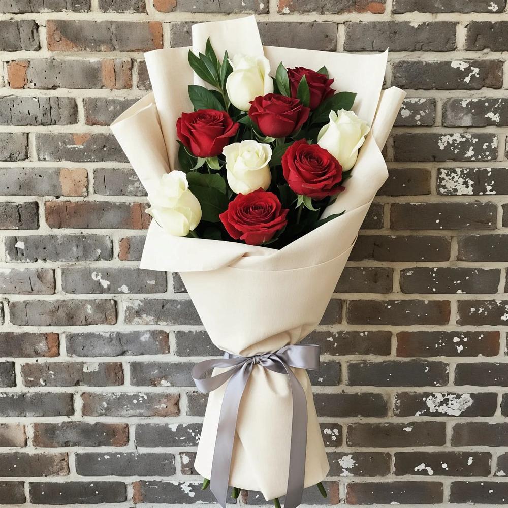 Букет цветов из: Розы в Ростовке