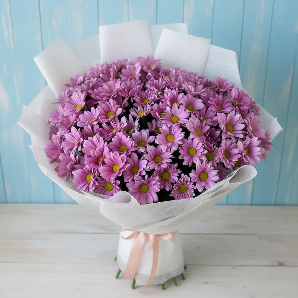 Букет цветов из: Хризантемы в Ростовке