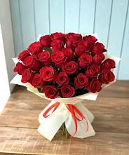 Букет 29 Красных роз в Ростовке