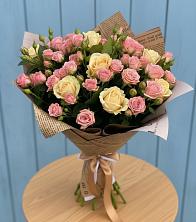 Букет цветов из:  Розы в Ростовке