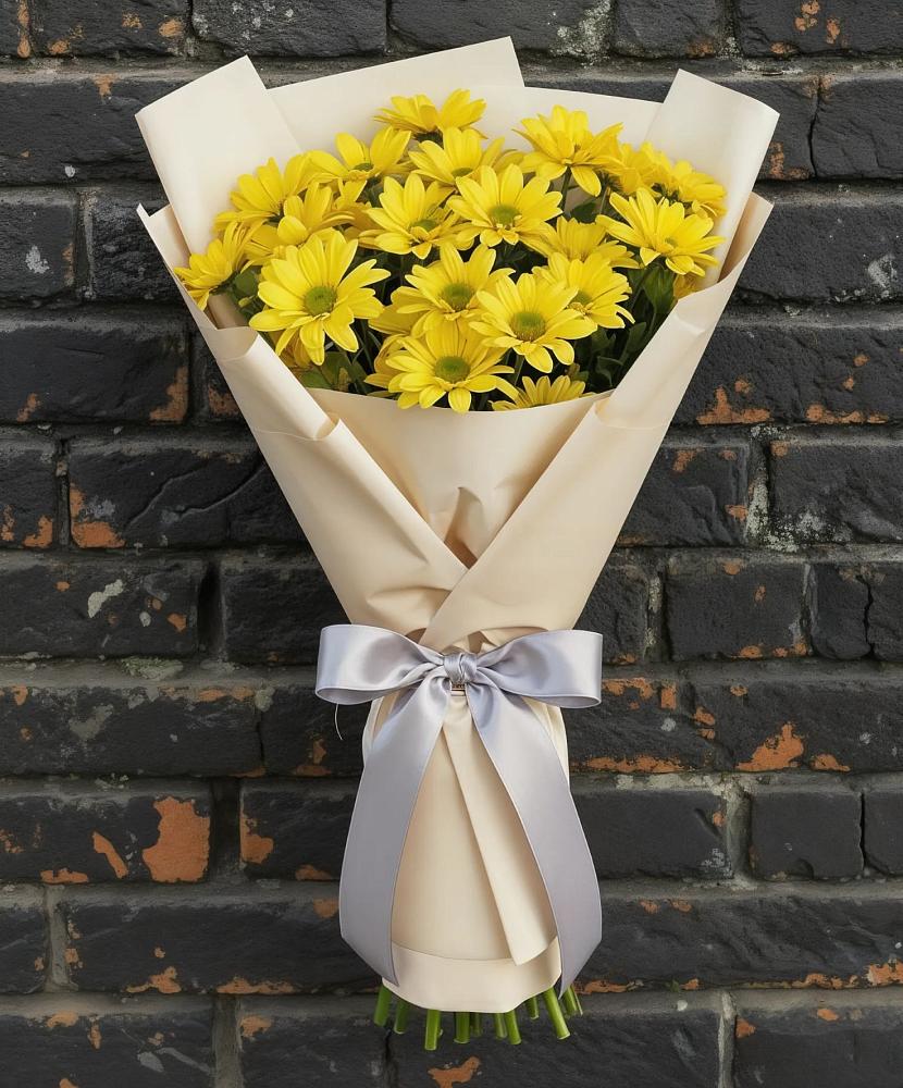 Букет цветов из: Хризантемы в Ростовке