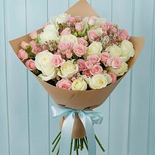 Букет цветов из:  Розы в Ростовке
